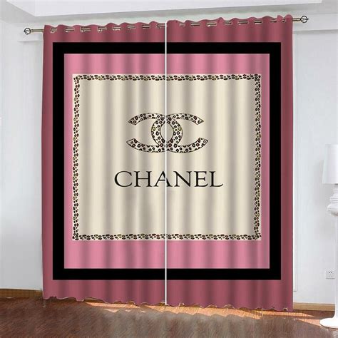 coco chanel drape|Coco Chanel Print Curtains .